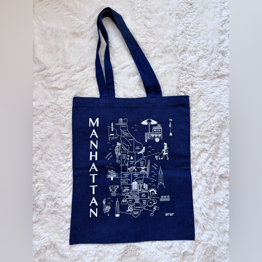 Maptote Manhattan Denim Tote